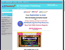 Tablet Screenshot of e3chemistry.com